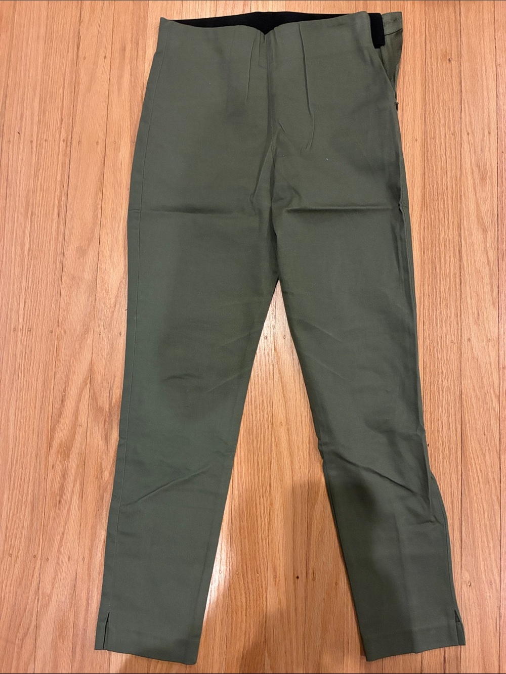 Women’s Olive Green Slim Pants